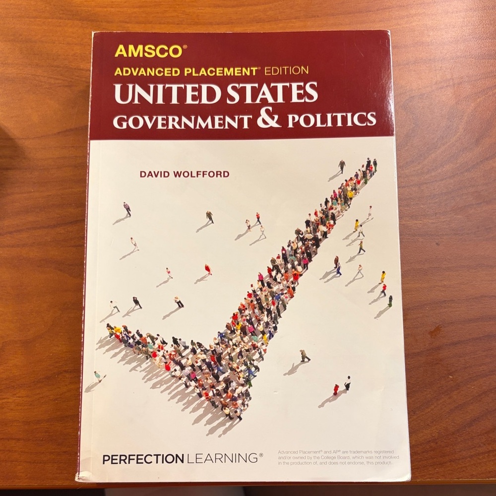 AMSC0 United States Government & Politics Book